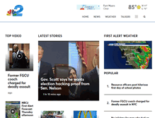 Tablet Screenshot of nbc-2.com